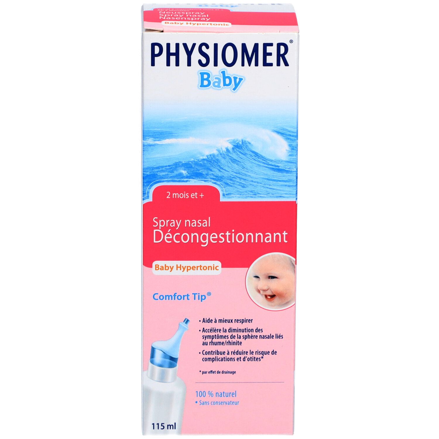 Physiomer® Baby Spray Nasal Décongestionnant