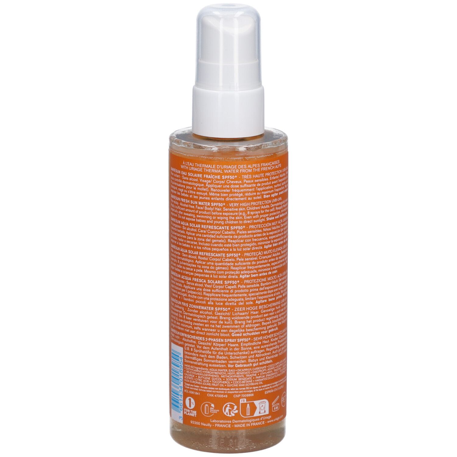 Uriage Bariésun Fresh Sun Water SPF50+