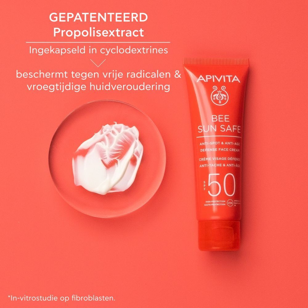 Apivita Bee Sun Safe Hydra Fresh Tinted Gel-Cream SPF50