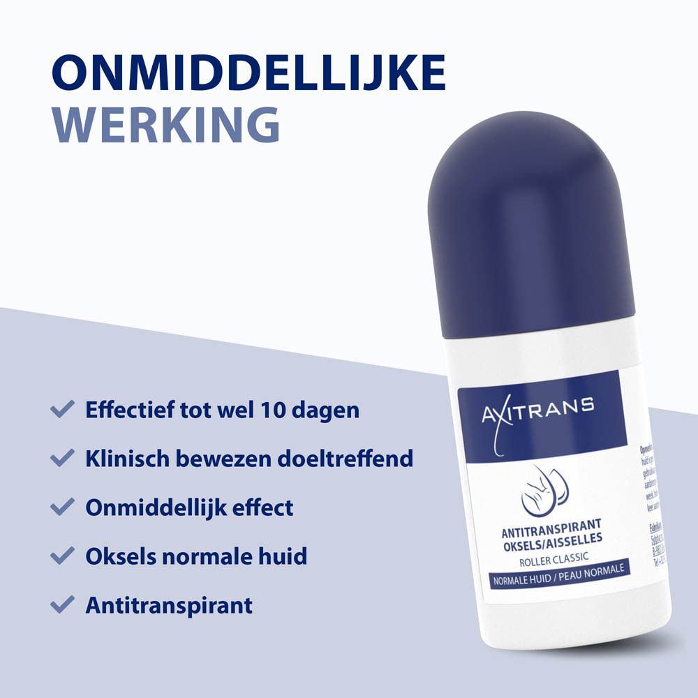 Axitrans Roller Classic + Douchegel 100ml GRATIS