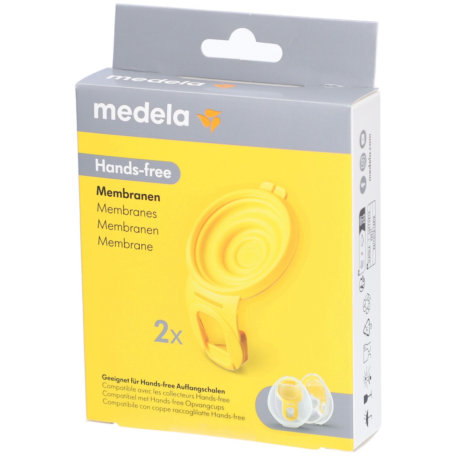 Medela Freestyle Hands-free Membranen