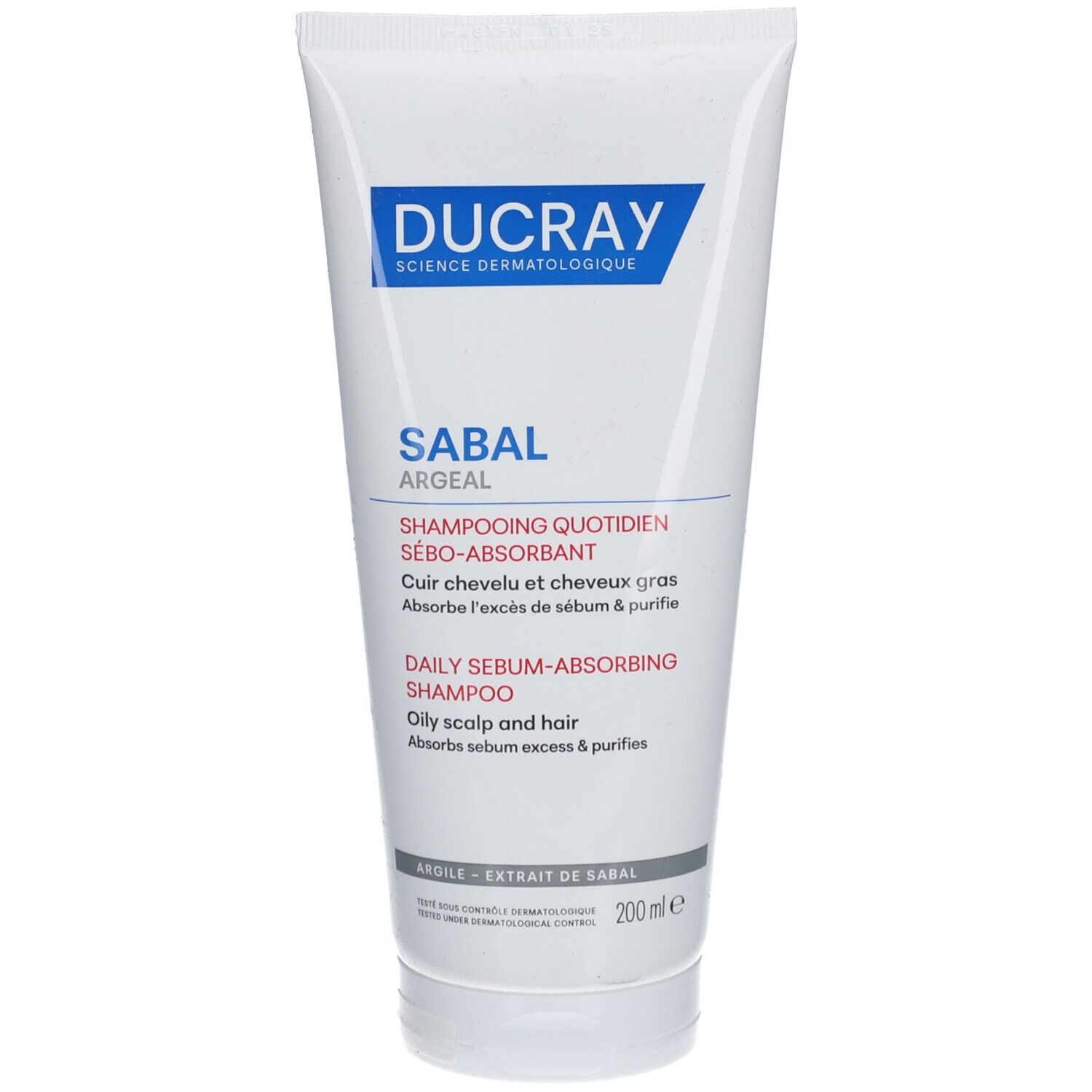 Ducray Sabal Argeal Shampooing Quotidien Sébo-absorbant