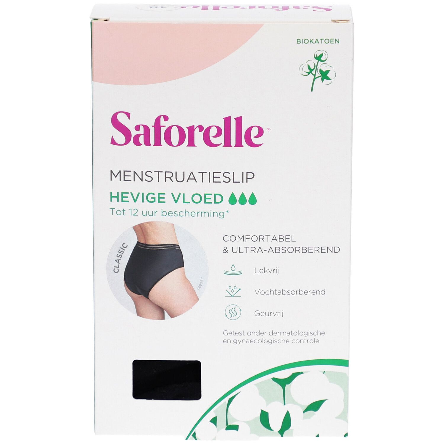 Saforelle Culotte Menstruelle Flux Abondant Taille 48