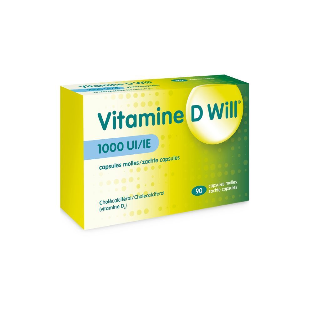 Vitamine D Will 1000 IE