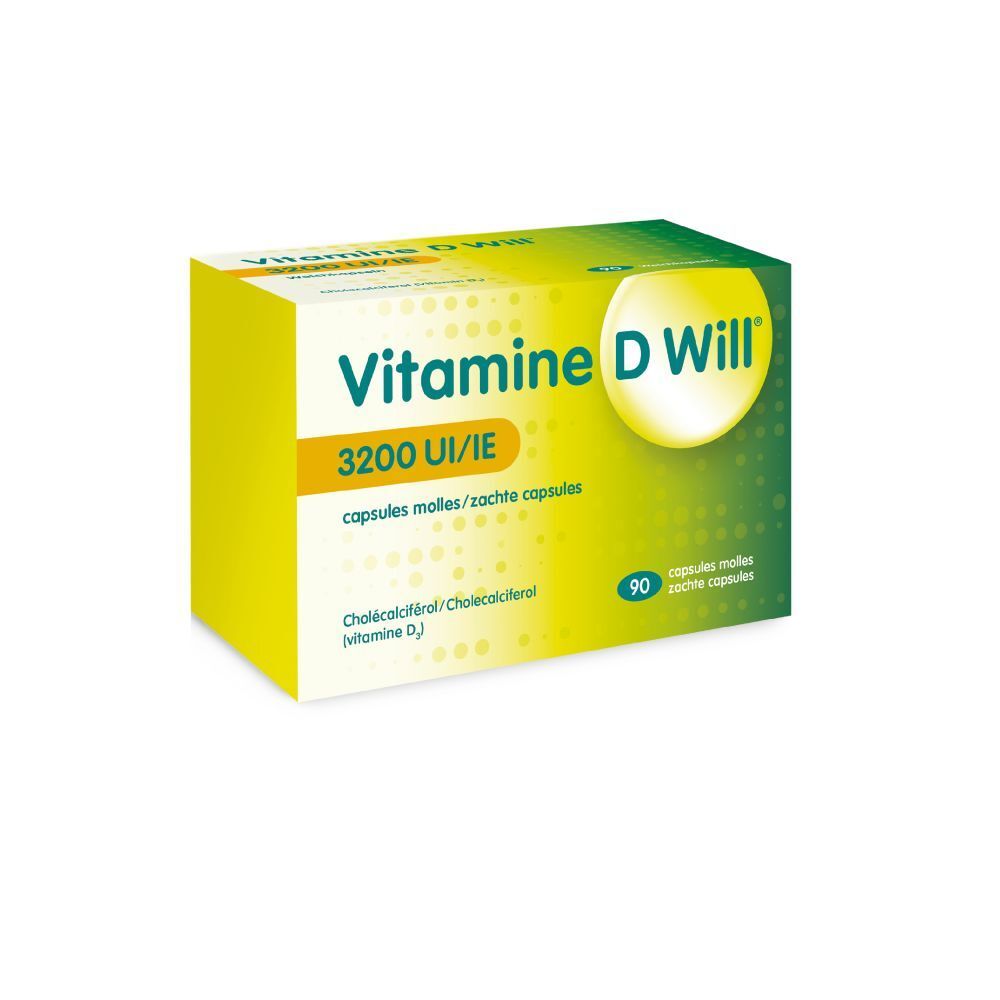 Vitamine D Will 3200 IE