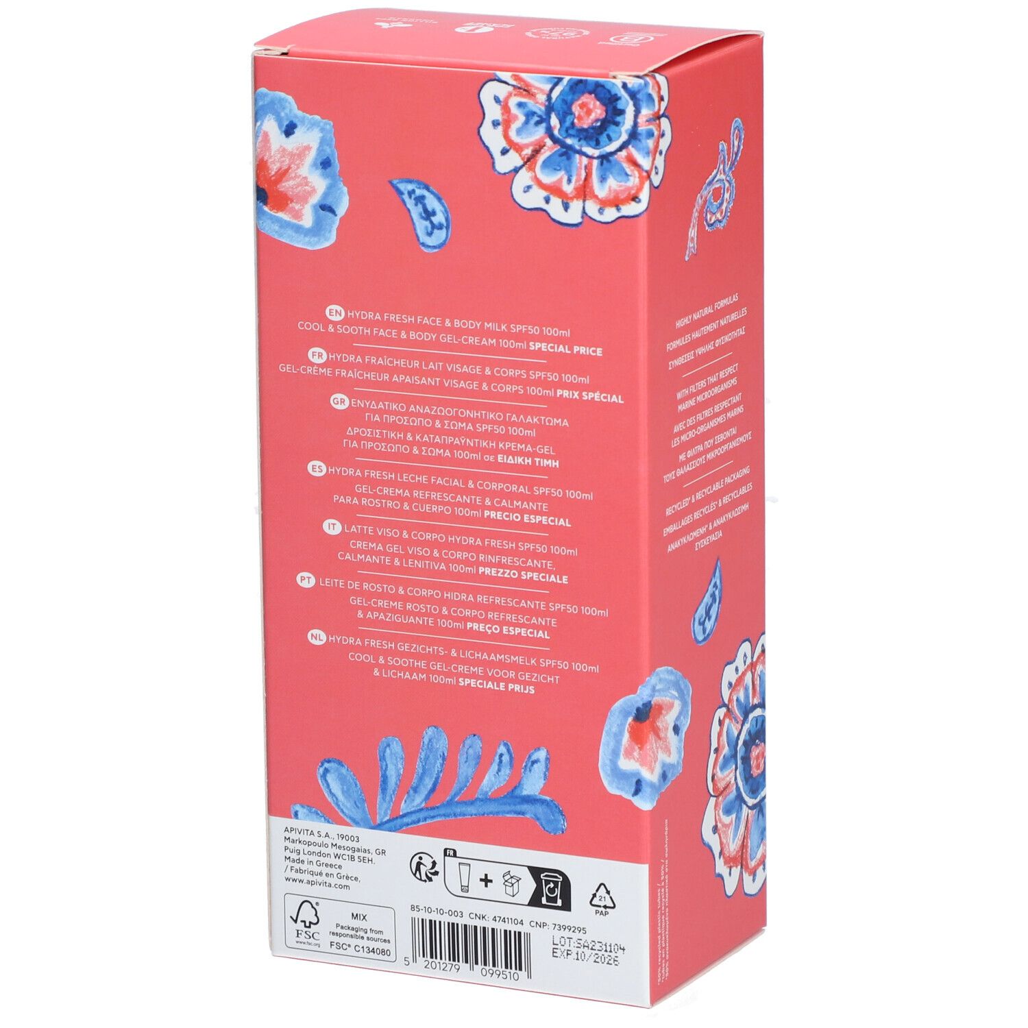 Apivita Bee Sun Safe Essentiels de Plage Promo