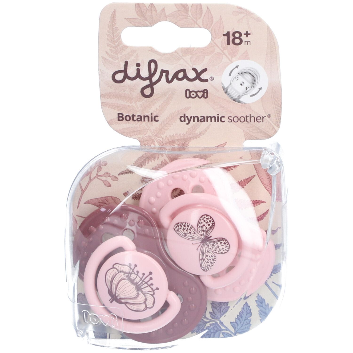 Difrax Fopspeen Dynamic Botanic 18m+