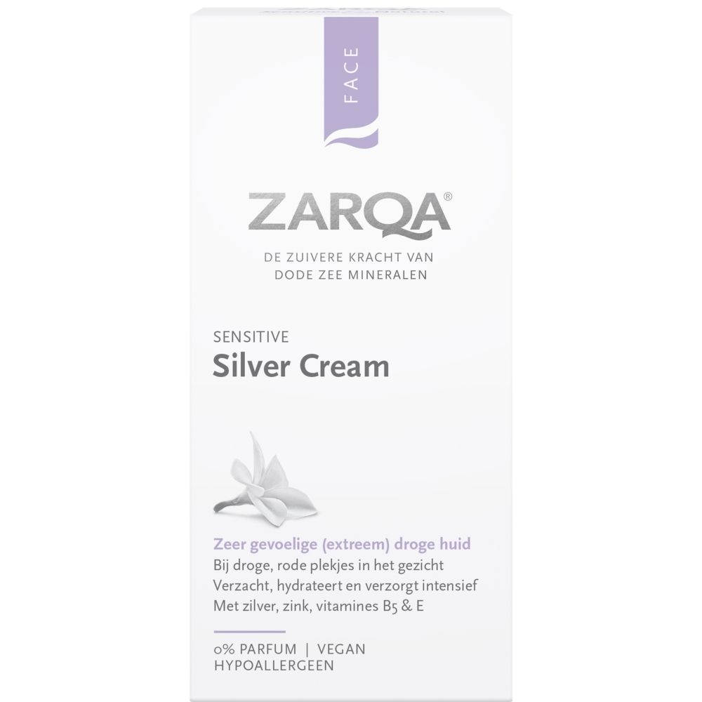 Zarqa Silver Cream tube, 30 ml.