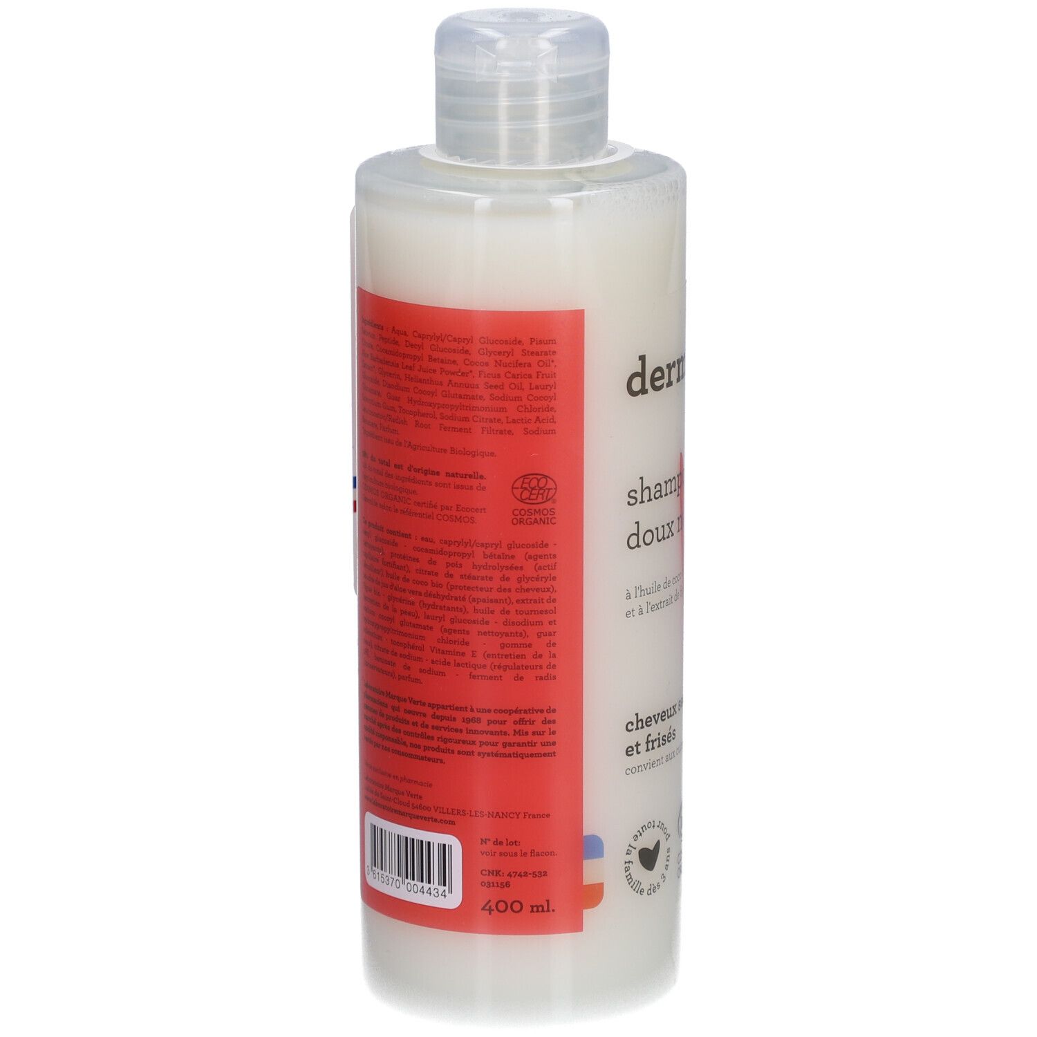 Dermasens Milde Voedende Shampoo Droog/beschadigd en krullend haar
