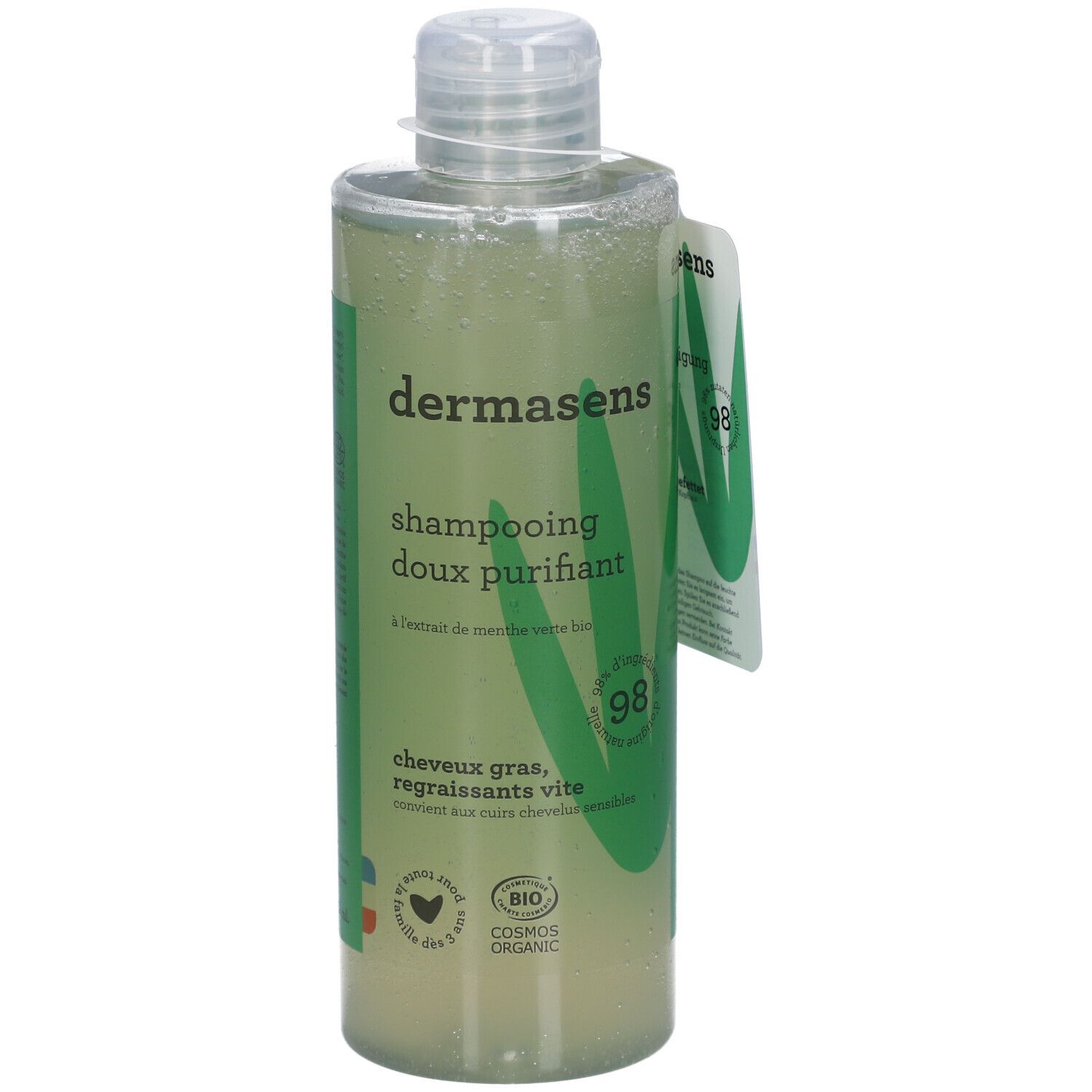Dermasens Milde Zuiverende Shampoo Vet Haar