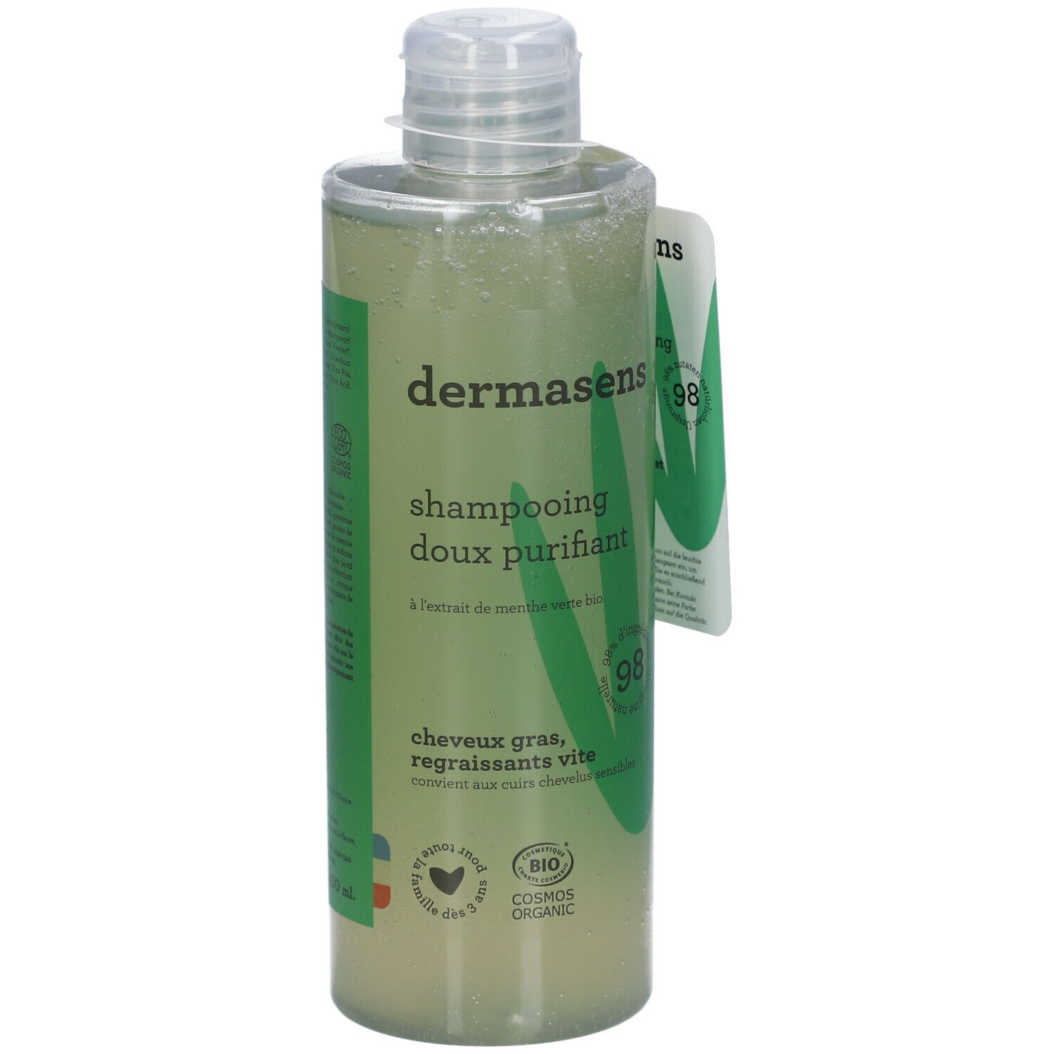 Dermasens Milde Zuiverende Shampoo Vet Haar