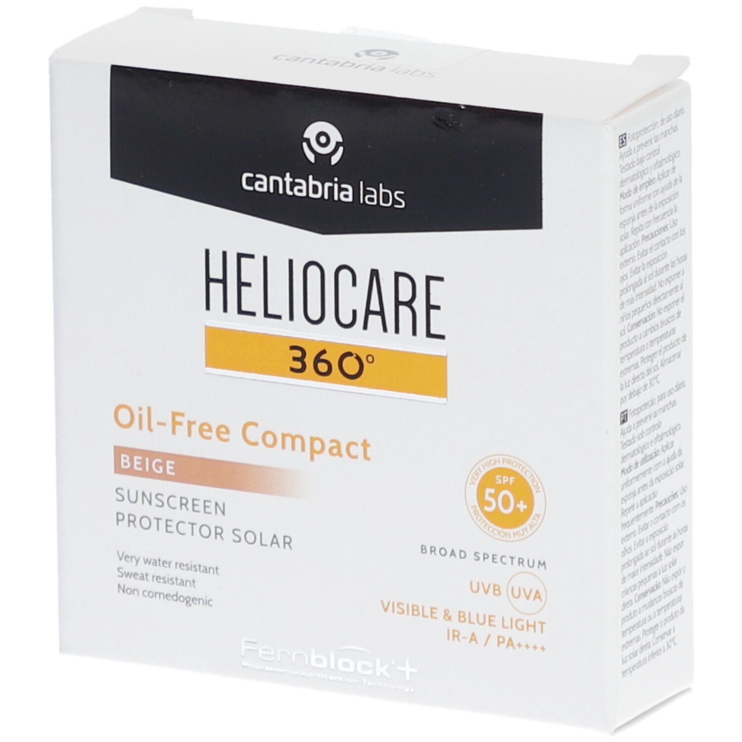 Heliocare 360º SPF50+ Oil-Free Compact Beige