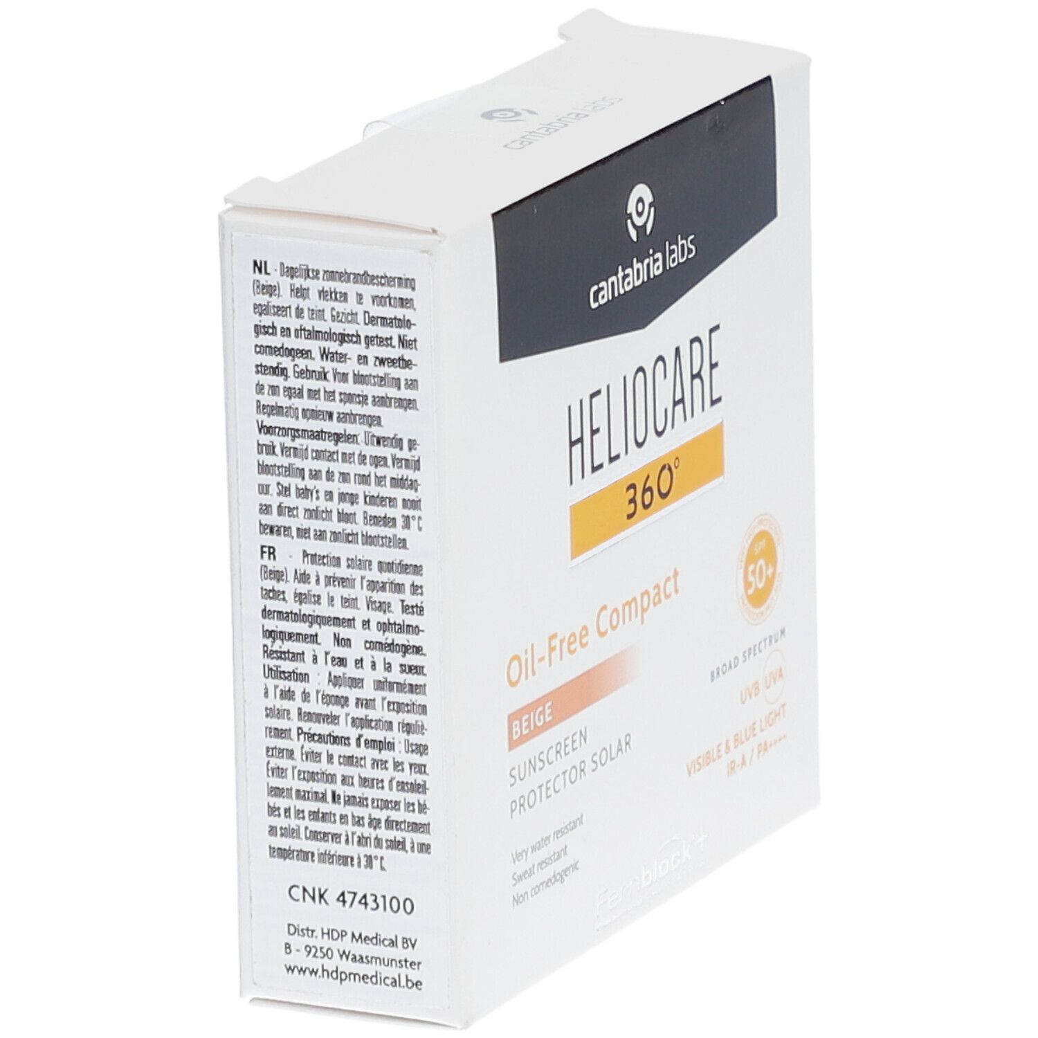Heliocare 360º SPF50+ Oil-Free Compact Beige