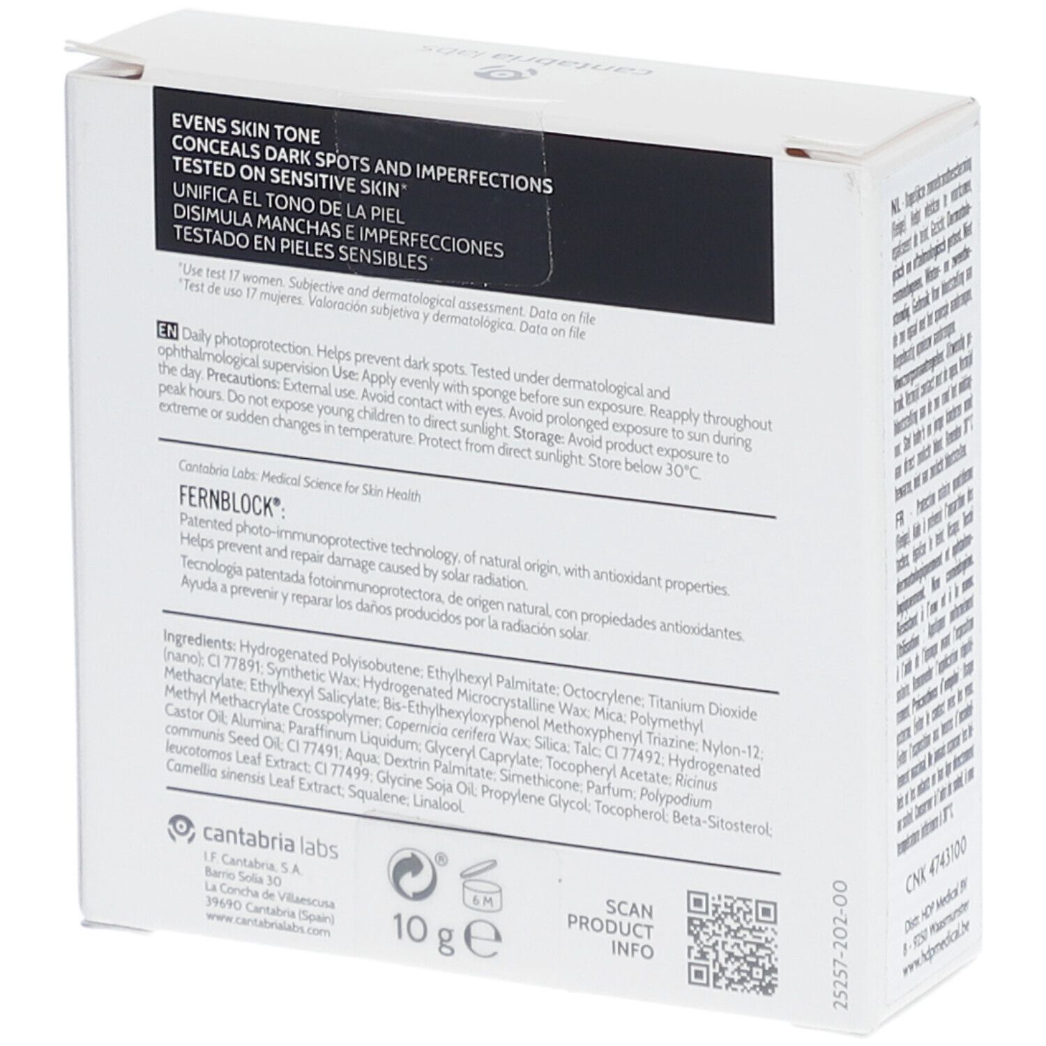 Heliocare 360º SPF50+ Oil-Free Compact Beige