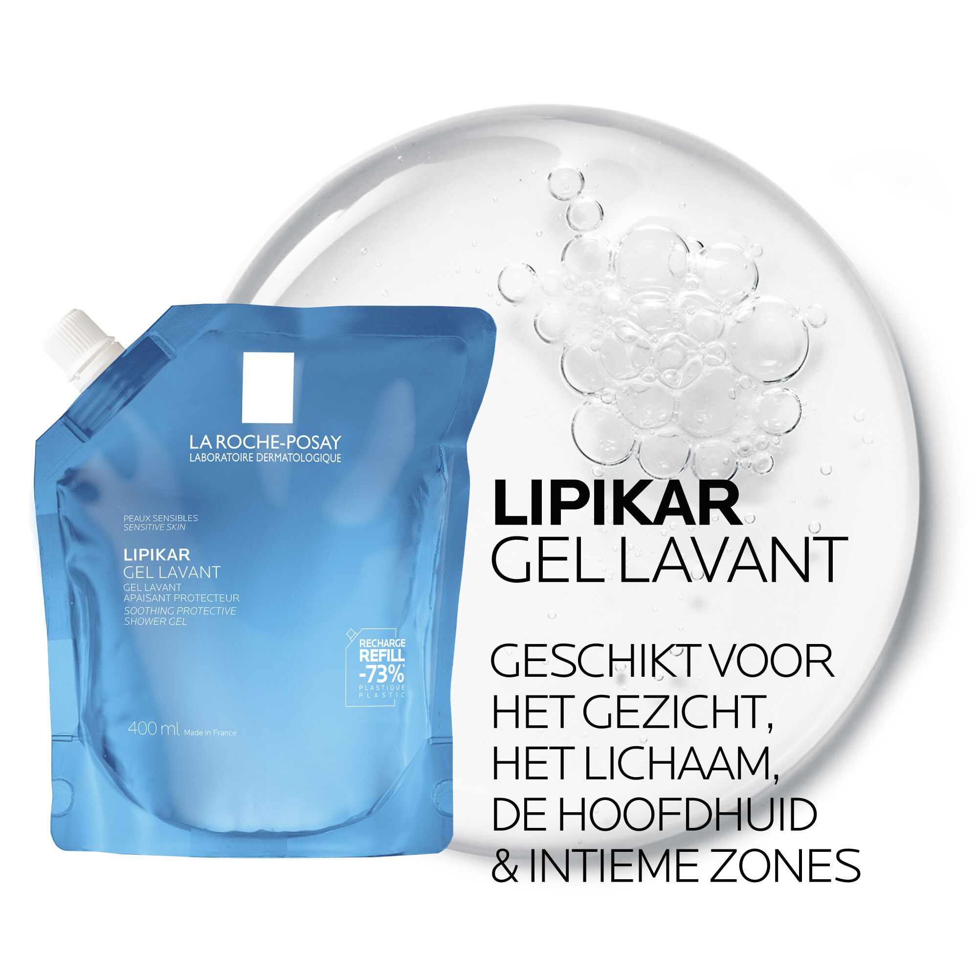 La Roche-Posay Lipikar Reinigingsgel Navulling