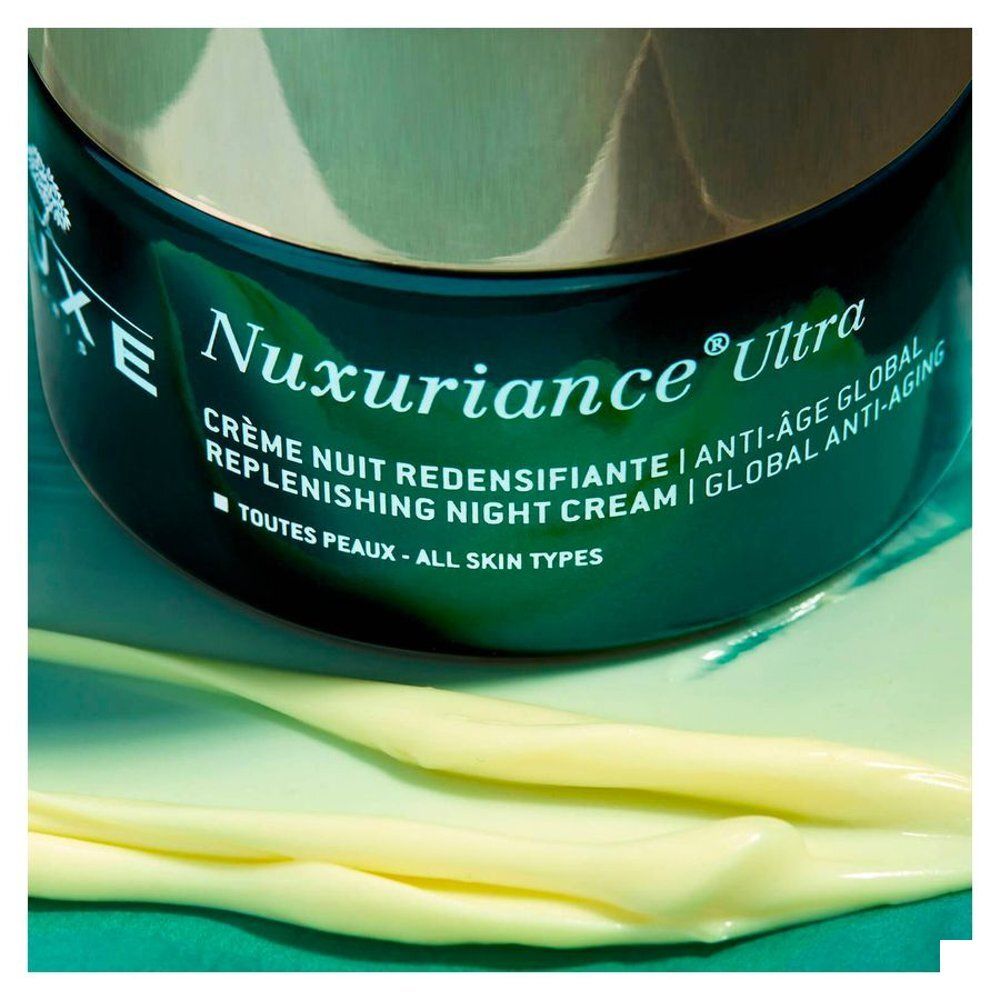 NUXE Nuxuriance Ultra: Globale anti-aging nachtcrème met ALFA [3R] technologie.
