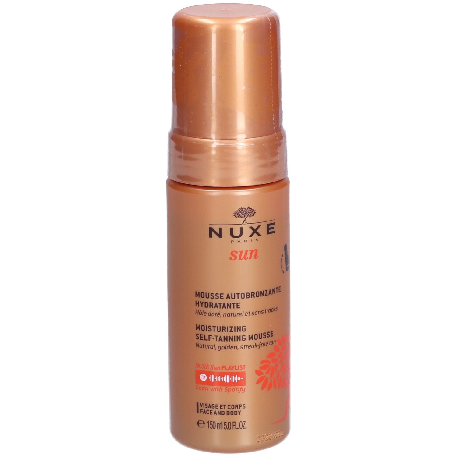 Nuxe Sun Moisturizing Self-Tanning Mousse