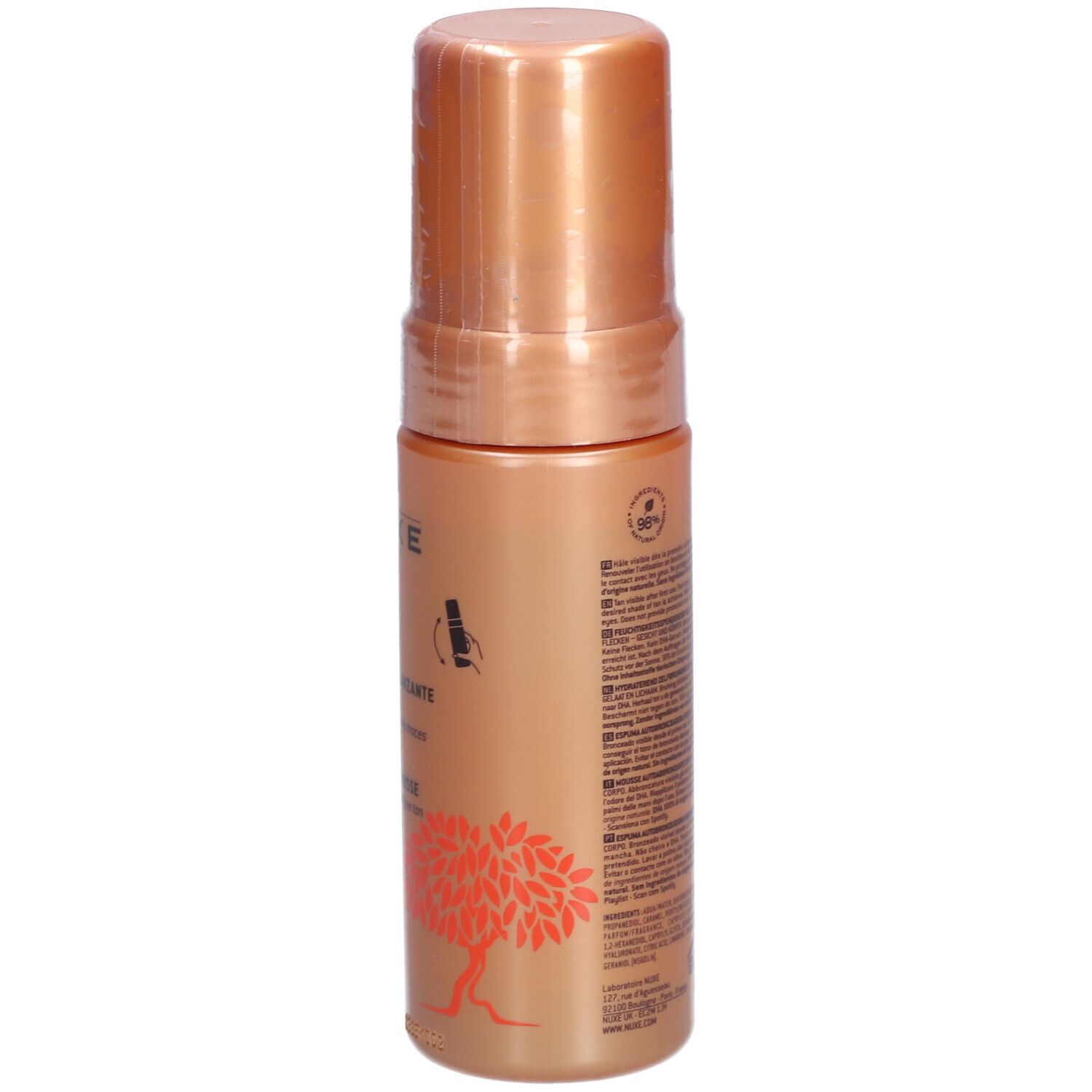 Nuxe Sun Moisturizing Self-Tanning Mousse