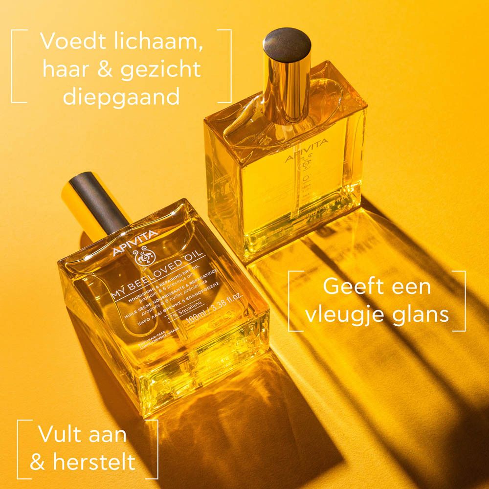 Vrouw met fles. Tekst: -29% minder vochtverlies, +80% gloed.