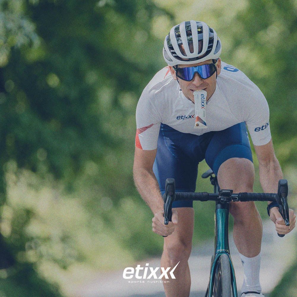 Etixx Pro Line Energy Gel Double Carb Peach