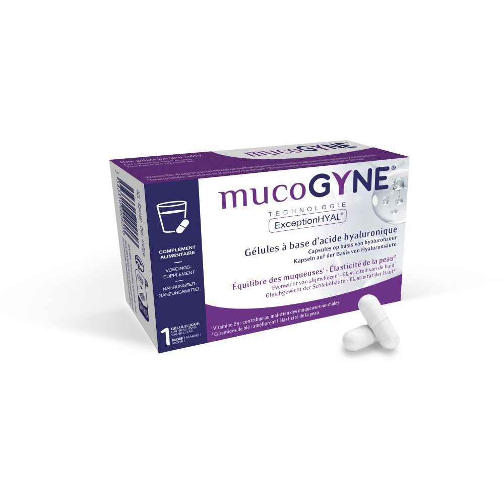 Mucogyne Gélules à base d'acide hyaluronique