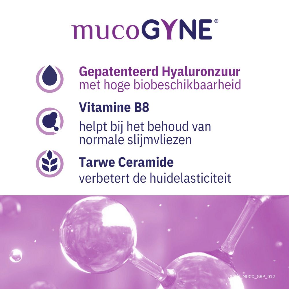 Mucogyne Capsules op basis van Hyaluronzuur