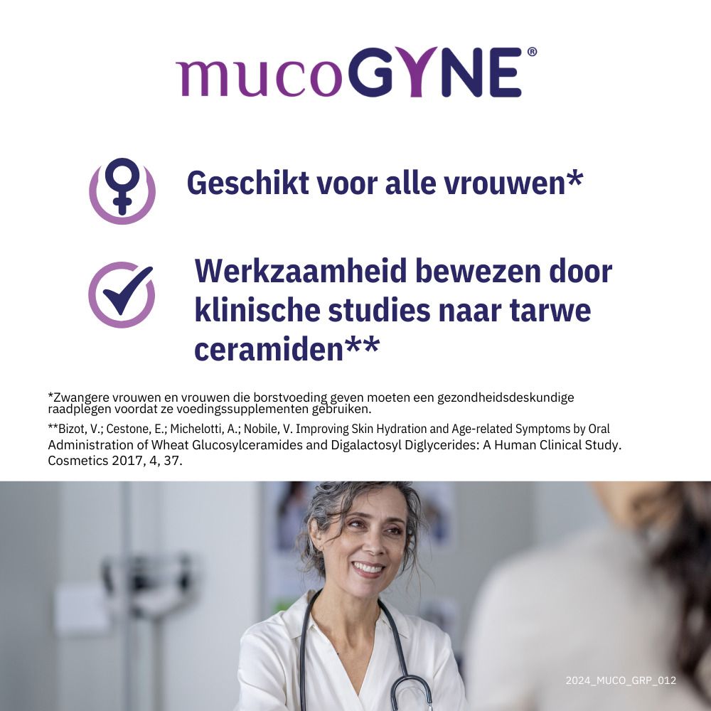 Mucogyne Capsules op basis van Hyaluronzuur