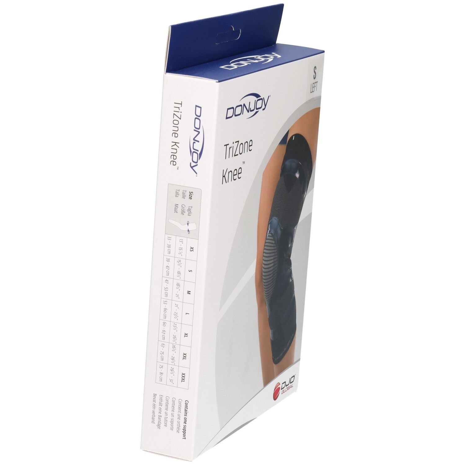 Genouillère DonJoy TriZone, taille S, en boîte.