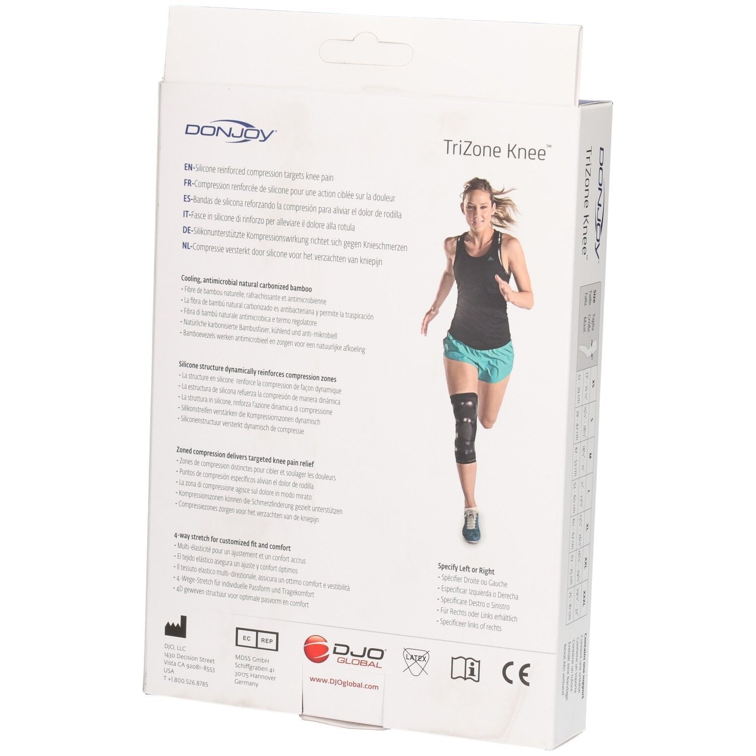 Genouillère Donjoy TriZone Knee.