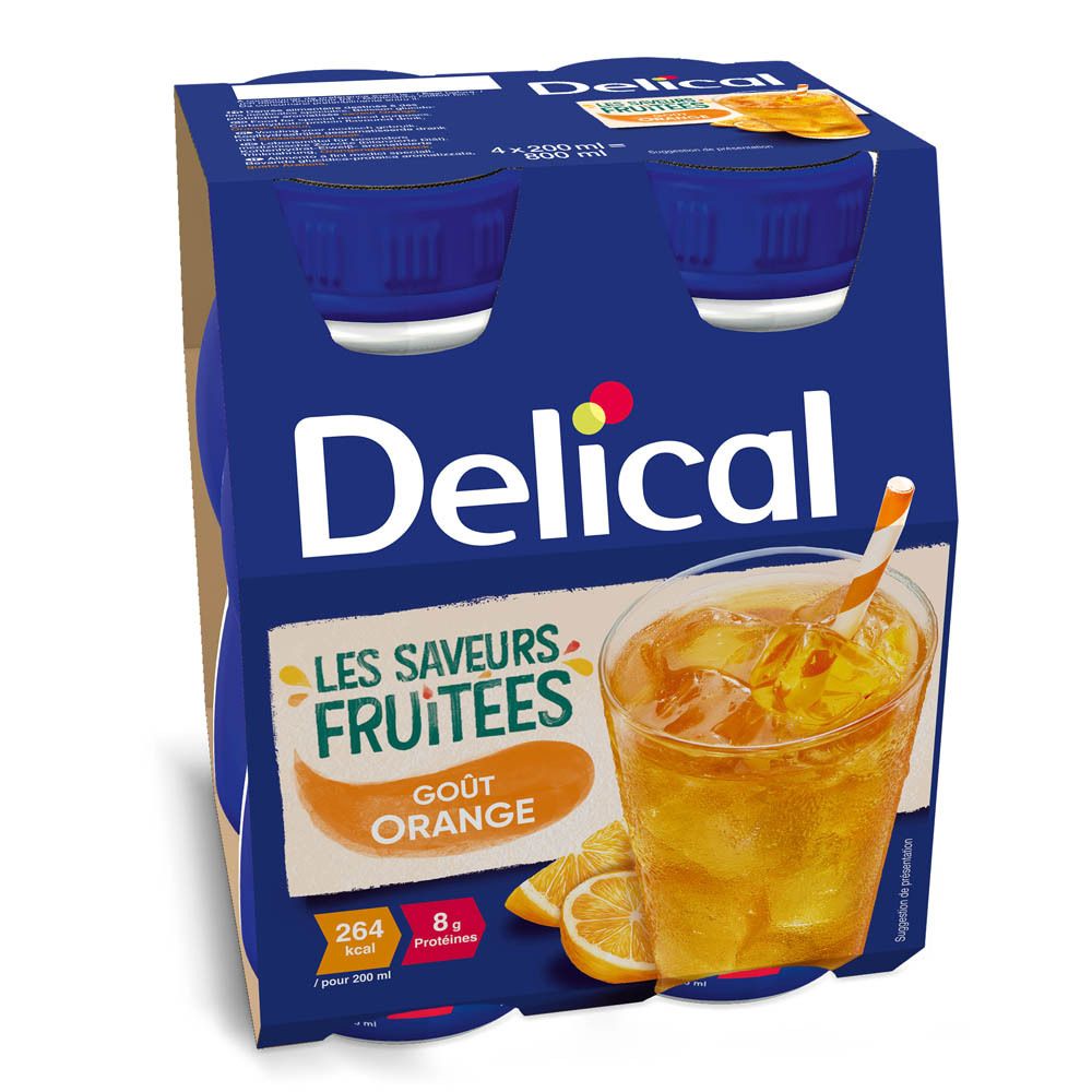 Delical Boisson Fruitée Orange