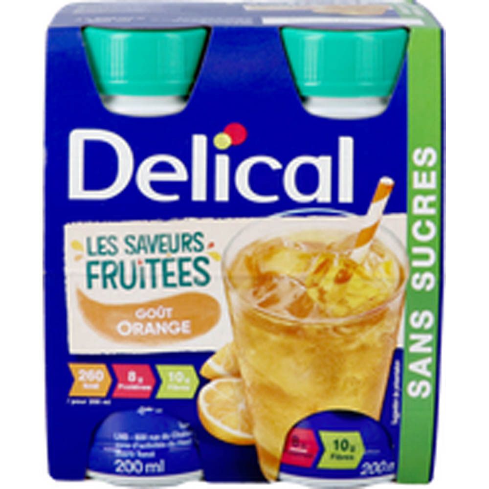 Delical Boisson Fruitée Orange