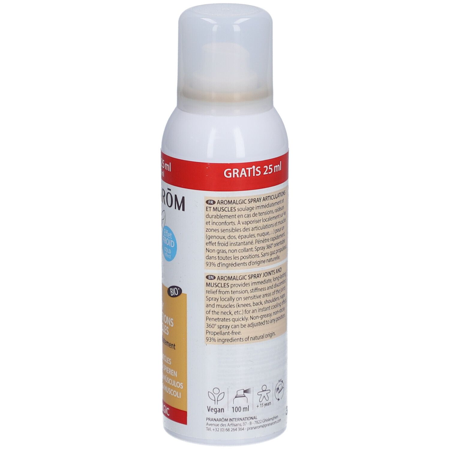 Pranarom Armoalgic Spray Articulations et Muscles - Bio