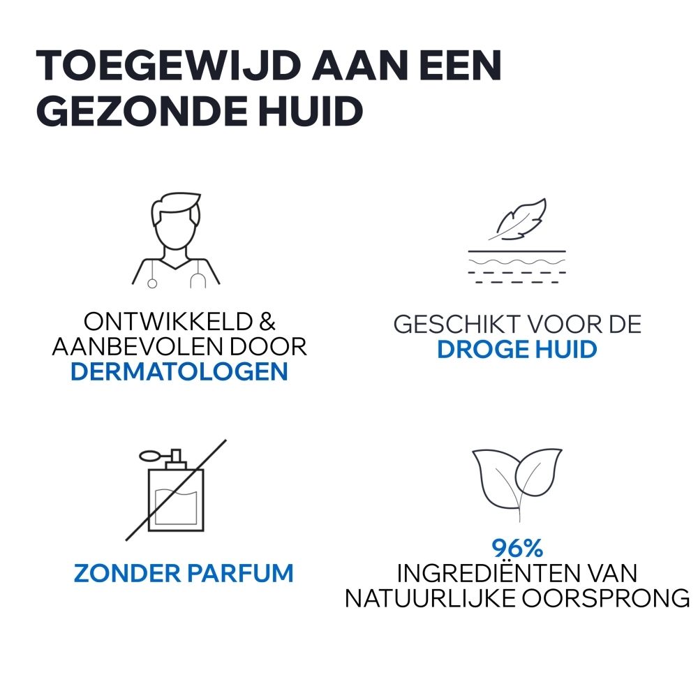 Uriage Cold Cream tube, close-up van de voorkant in het Nederlands.