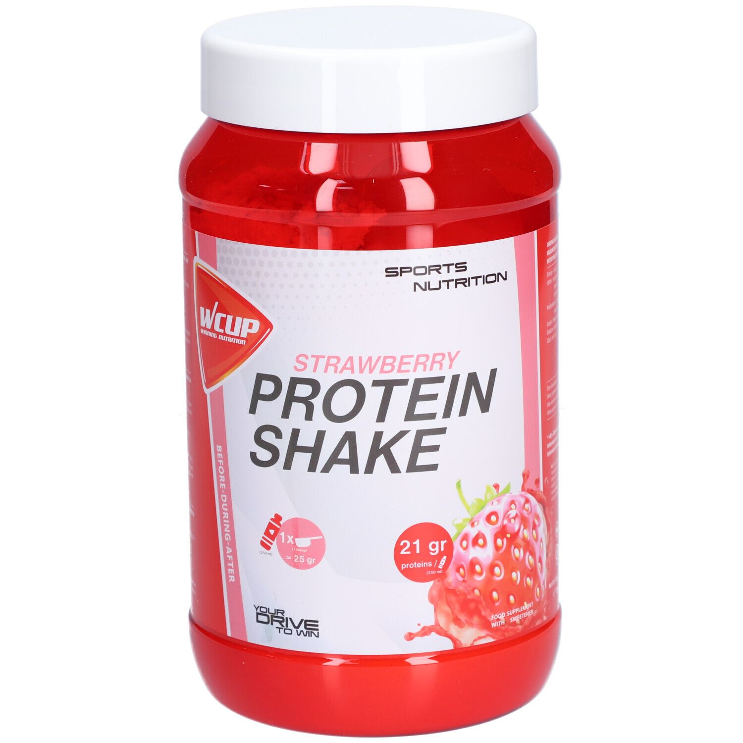 WCUP Protein Shake Fraise