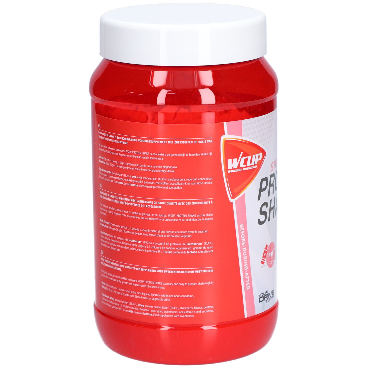 WCUP Protein Shake Fraise
