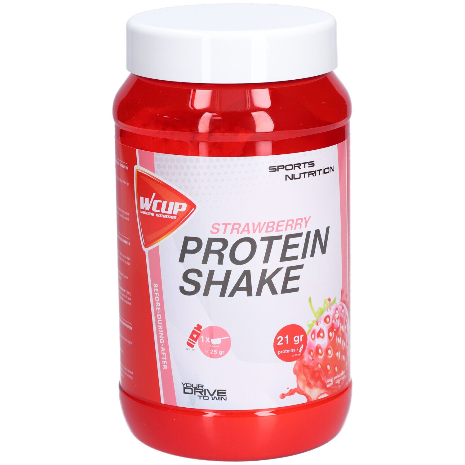 WCUP Protein Shake Fraise