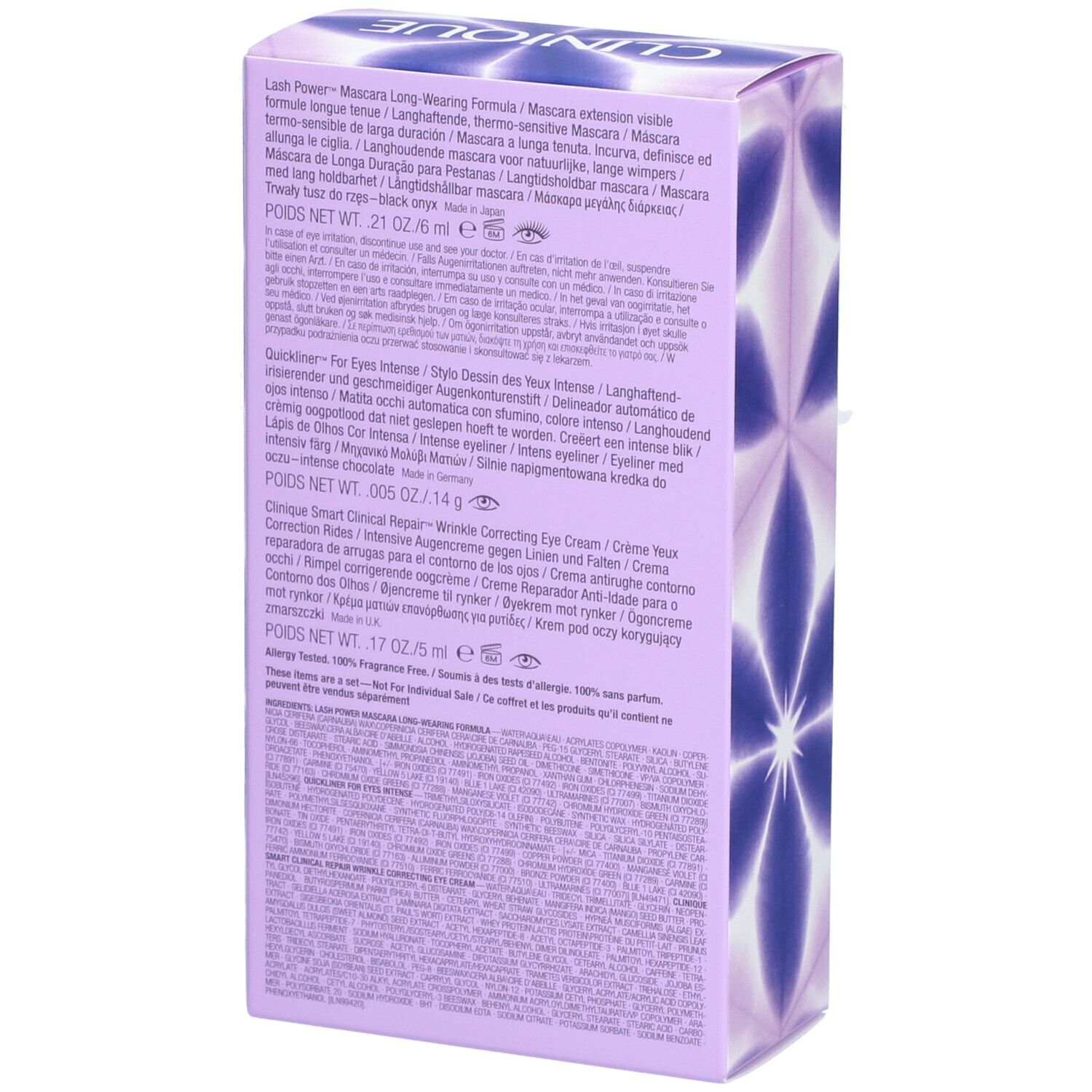CLINIQUE Coffret pour des cils sublimés