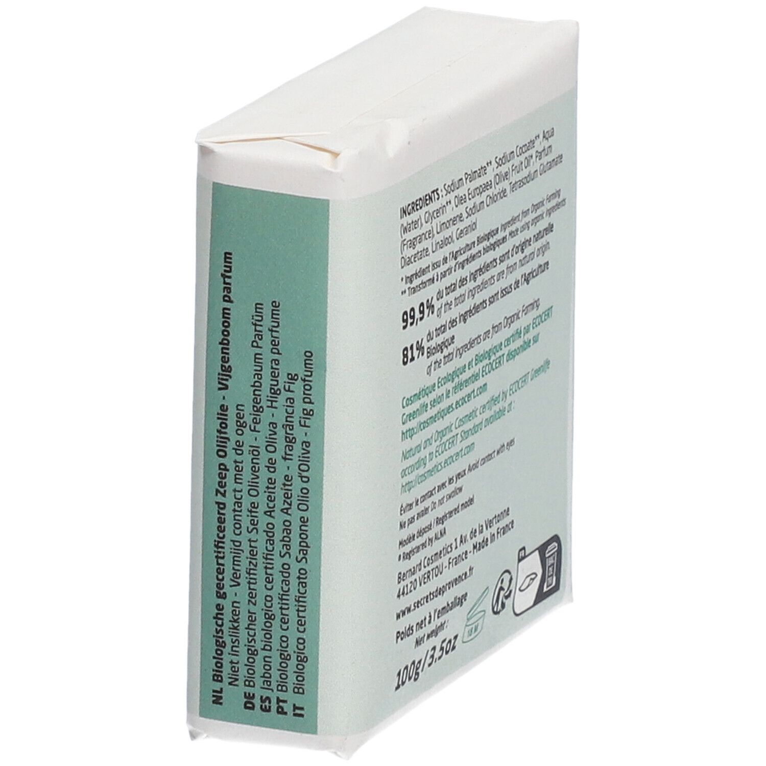 Secrets® De Provence Olijfolie Zeep Bio