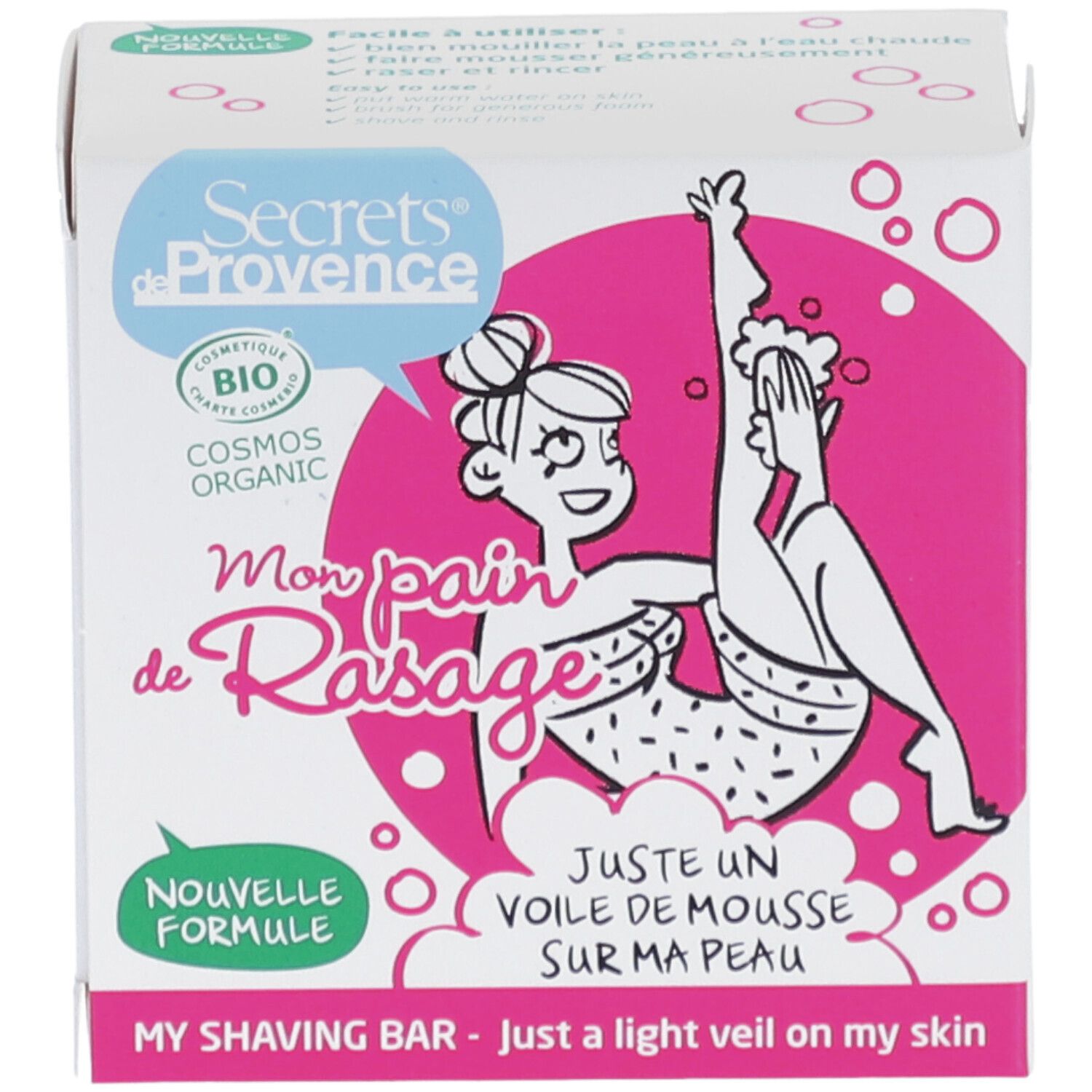 Secrets® De Provence Scheerzeep Vrouwen Bio