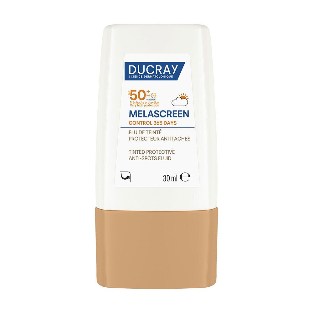 Ducray Melascreen Control 365 days SPF50+ Getinte Beschermende Fluide Tegen Pigmentvlekken