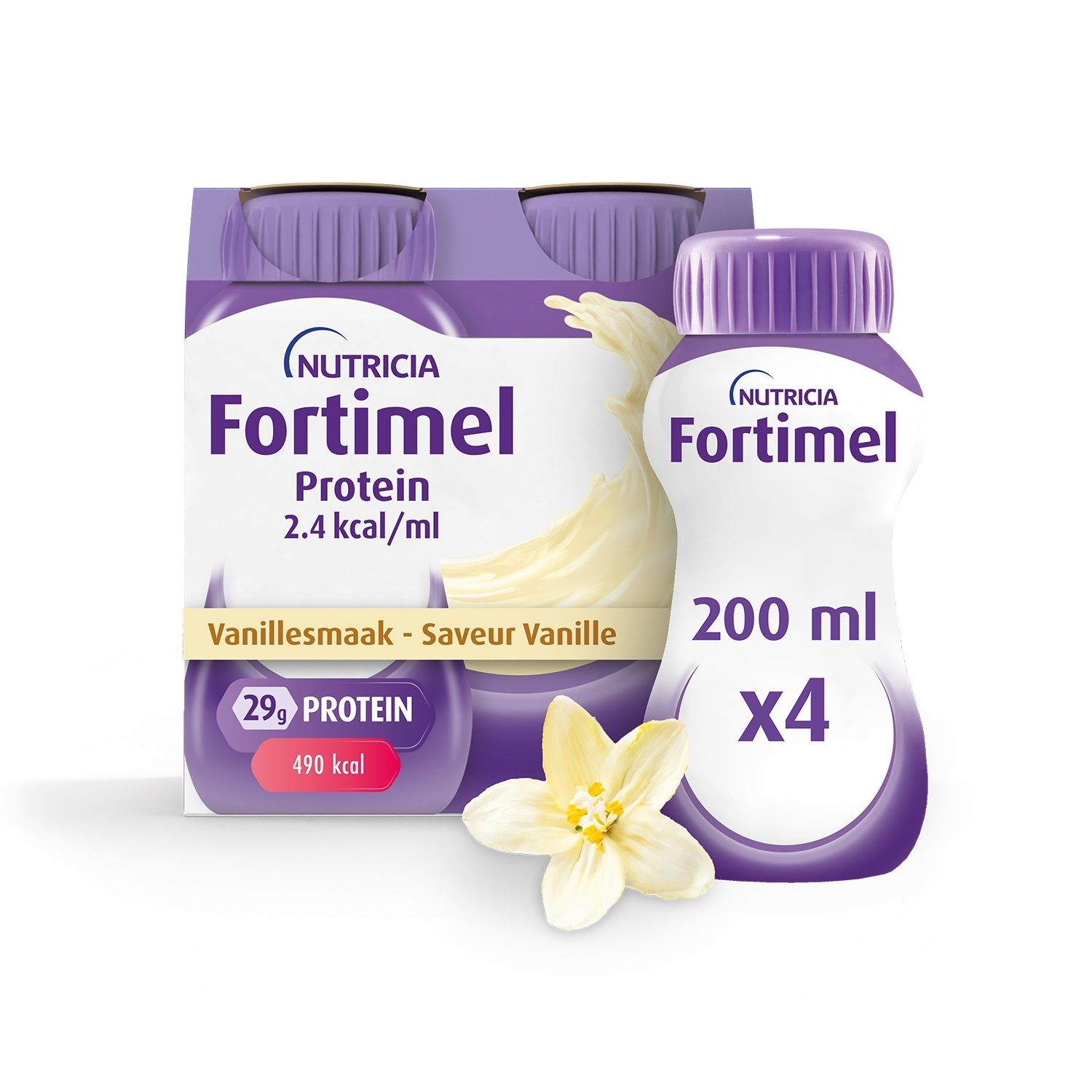 Fortimel Protein 2.4kcal | Vanillesmaak | Voedingssupplement Ondervoeding