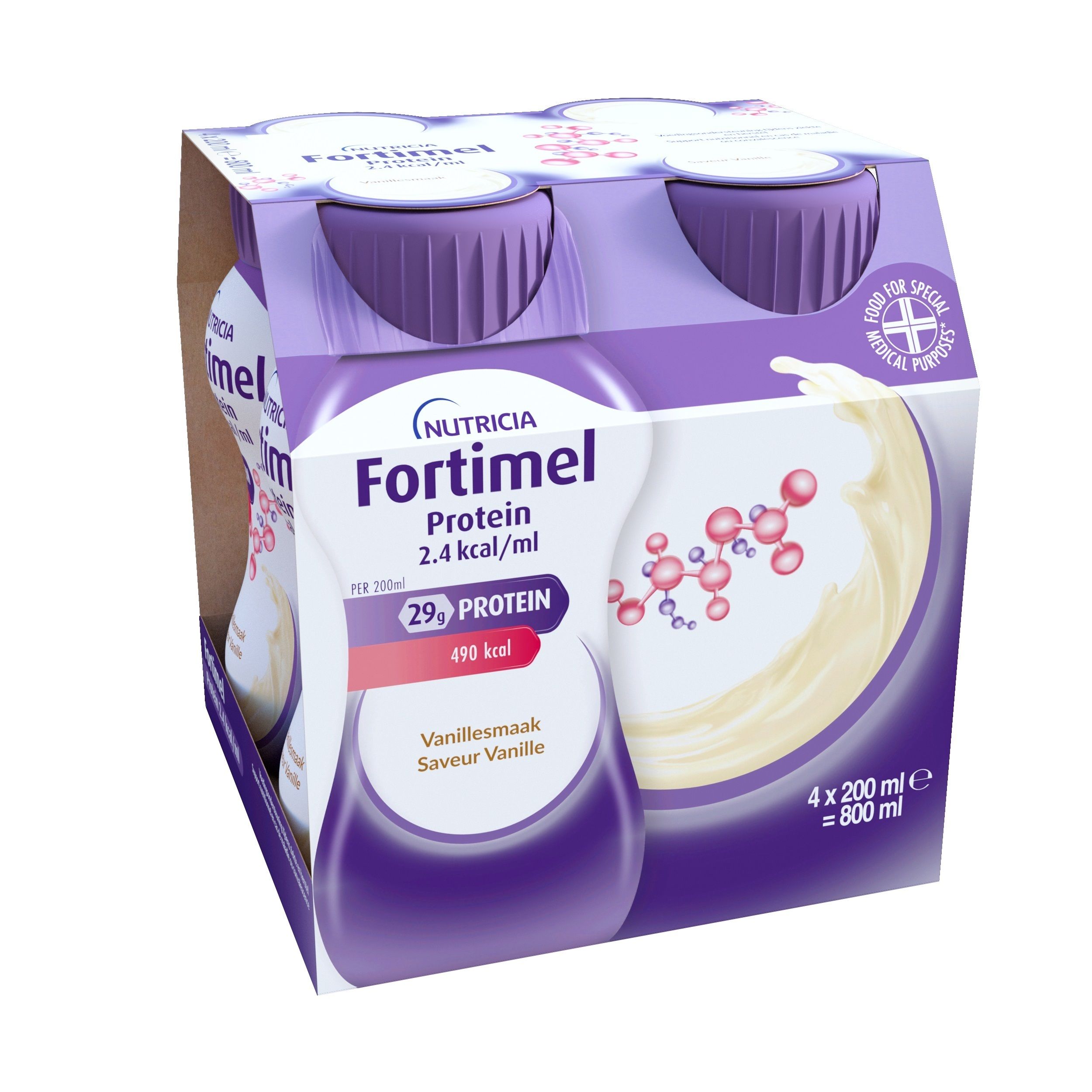 Fortimel Protein 2.4kcal | Vanillesmaak | Voedingssupplement Ondervoeding