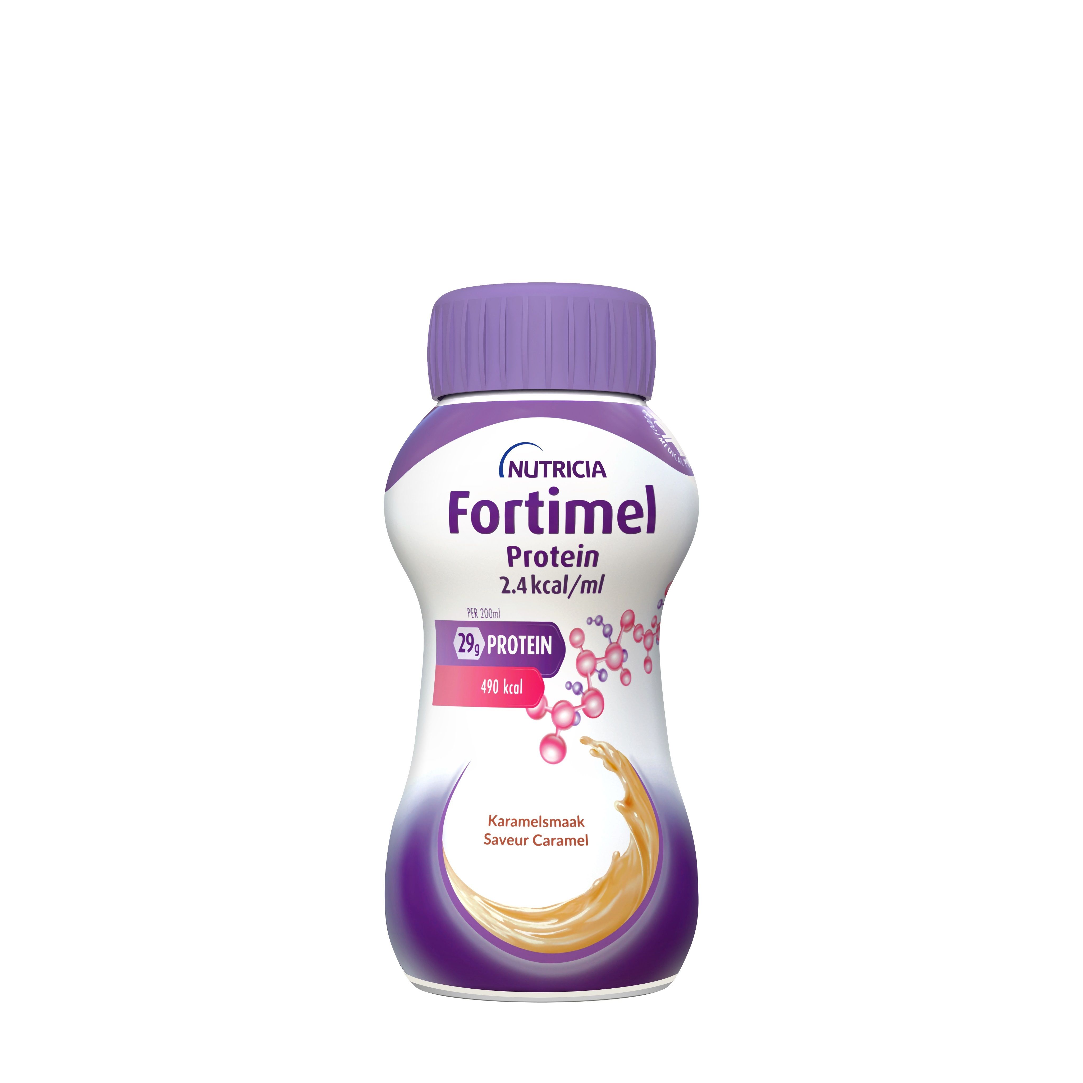 Fortimel Protein 2.4kcal | Saveur Caramel | Complément Nutritionnel Dénutrition