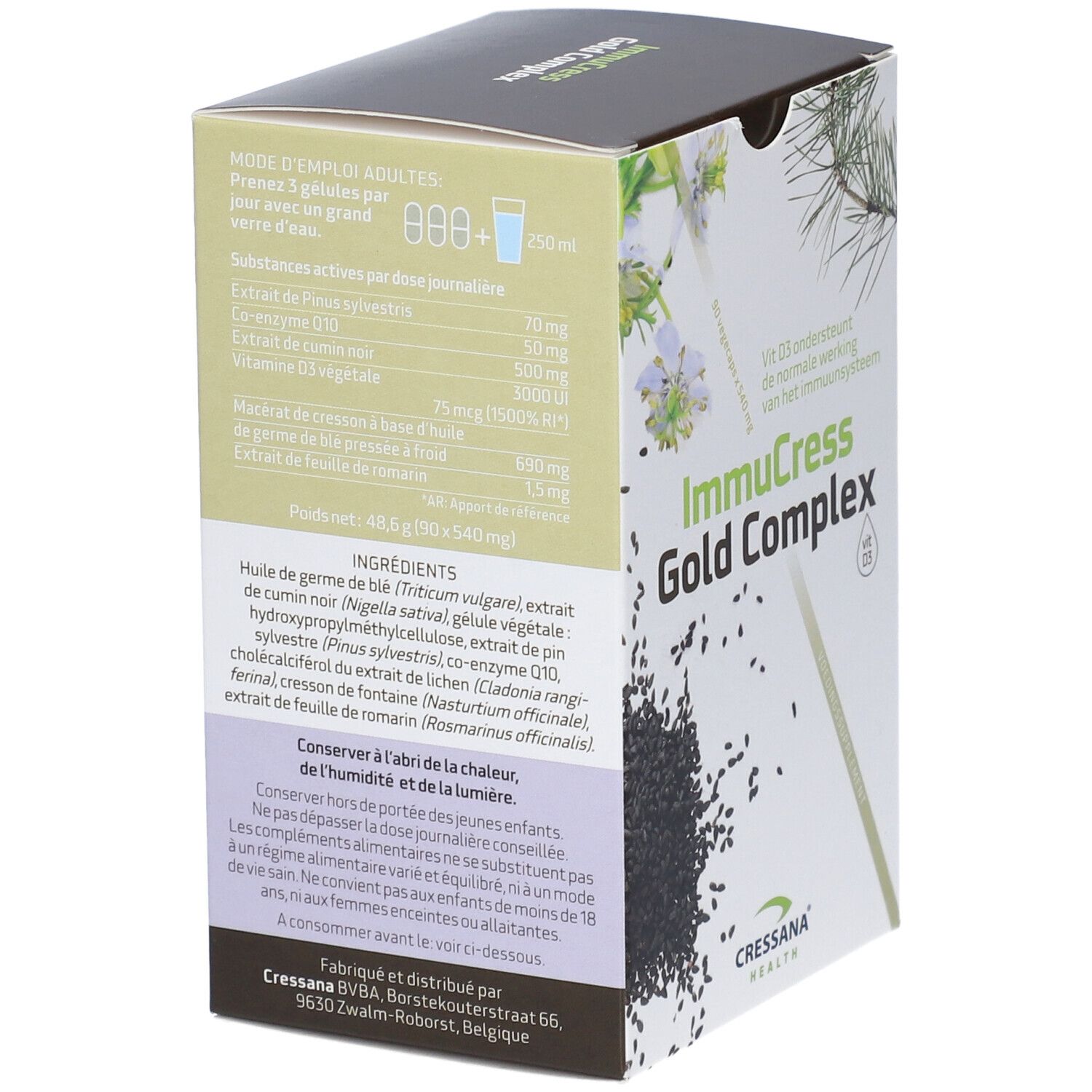Cressana ImmuCress Gold Complex
