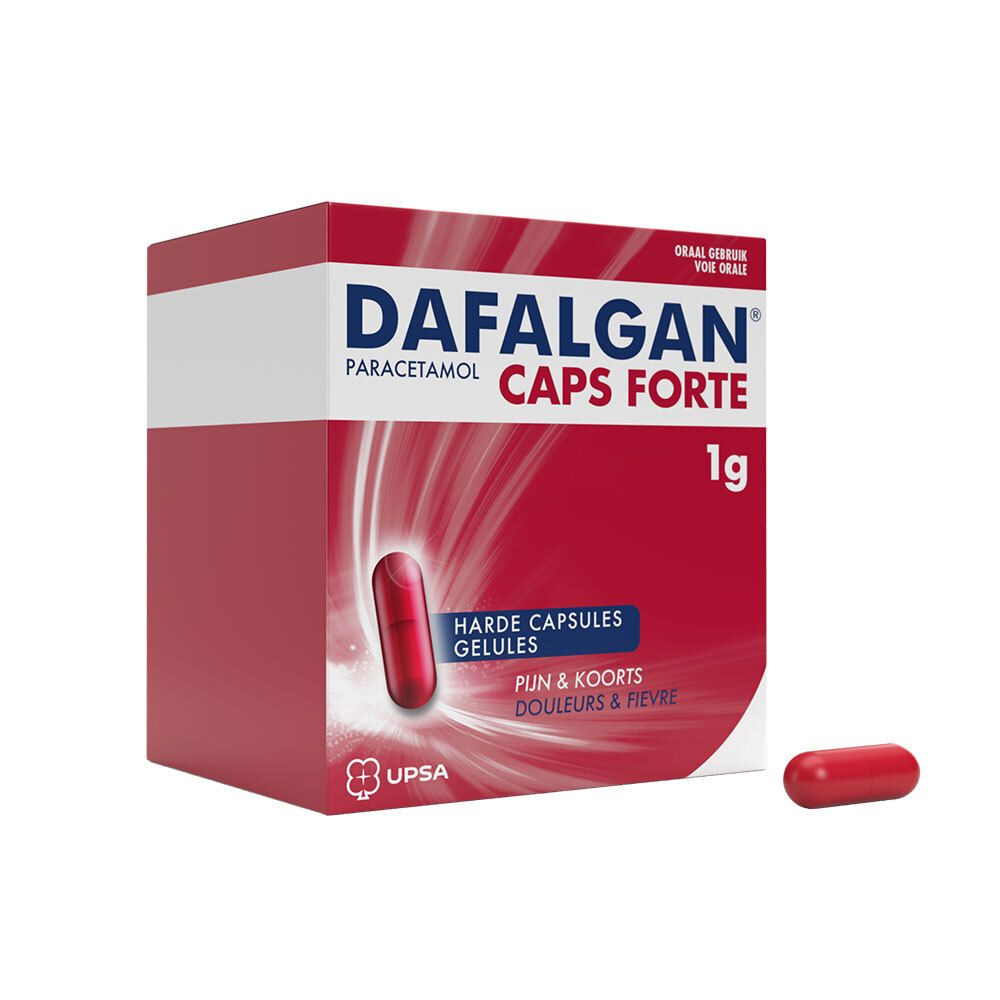 Dafalgan® Caps Forte 1g Paracétamol | Douleurs & Fièvre