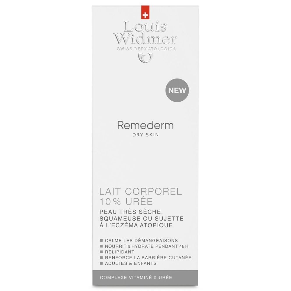 Louis Widmer Remederm Lait Corporel 10 % d'Urée