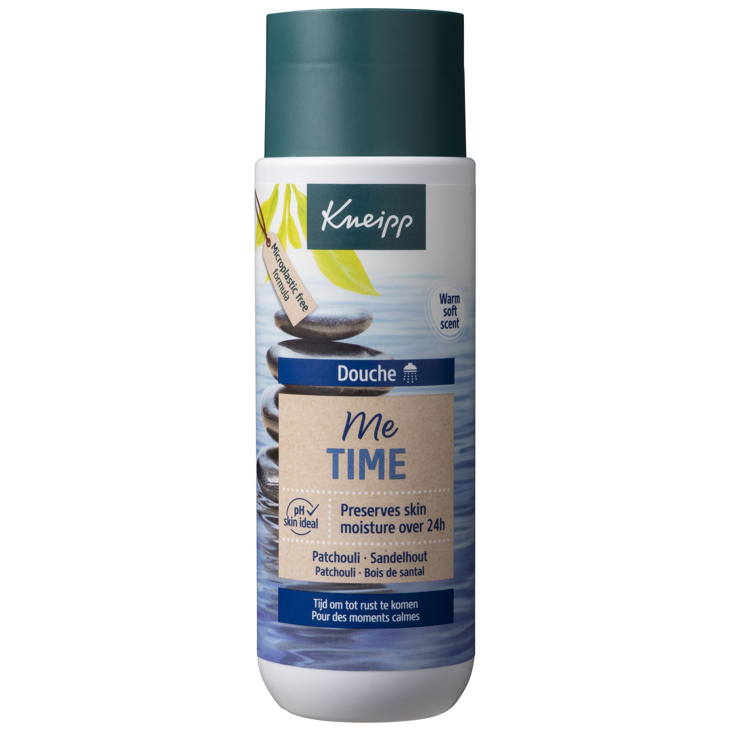 Kneipp Men 3-in-1 douchegel. Zwarte tube. Voor lichaam, haar en gezicht. Met Aloë Vera. Zonder microplastics.