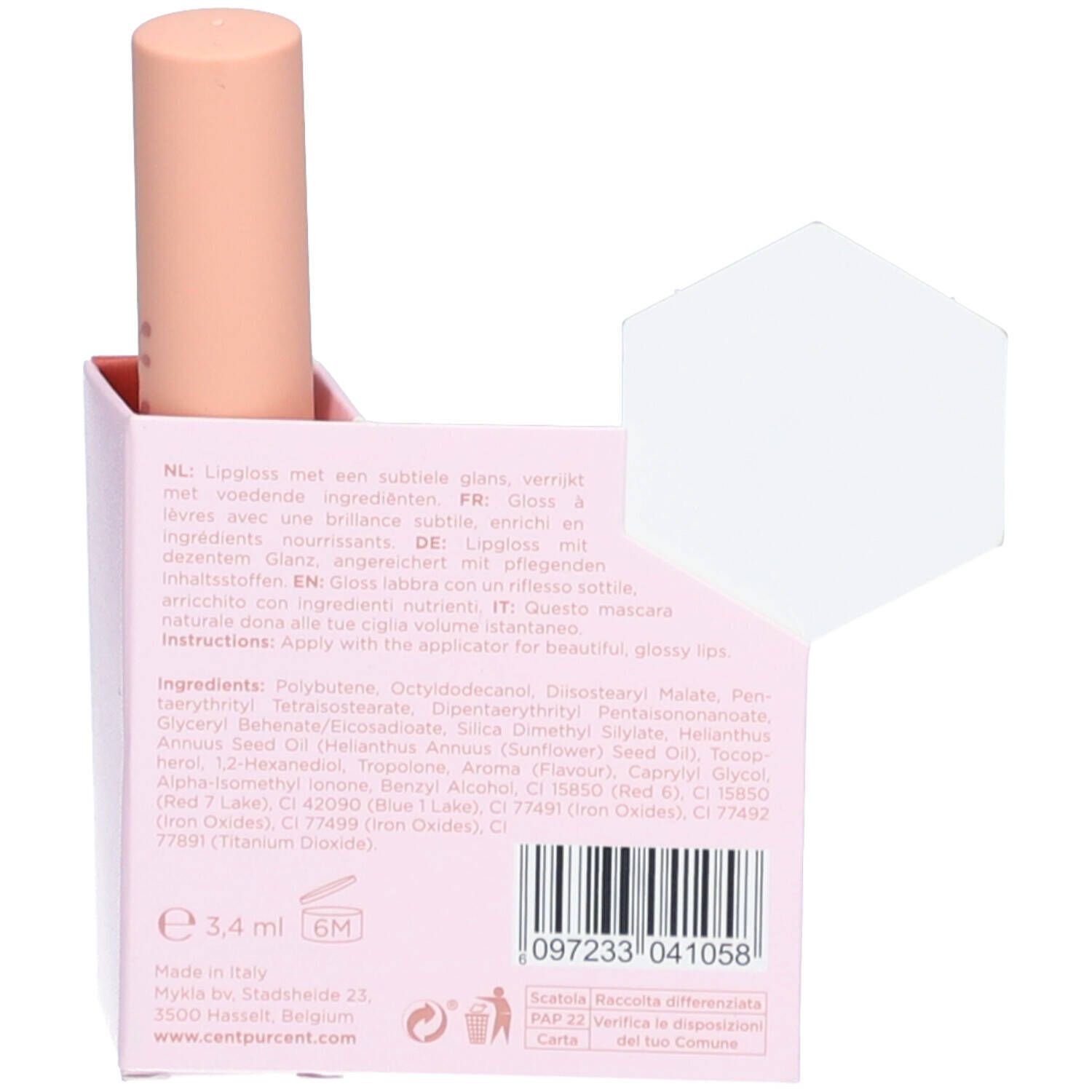Cent Pur Cent Mini Lipgloss Jules
