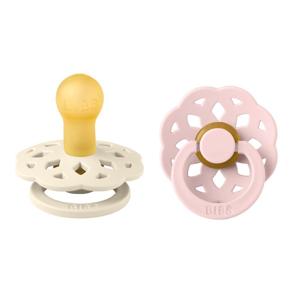 BIBS Fopspeen Boheme Ivory/Blossom Duo 0-6