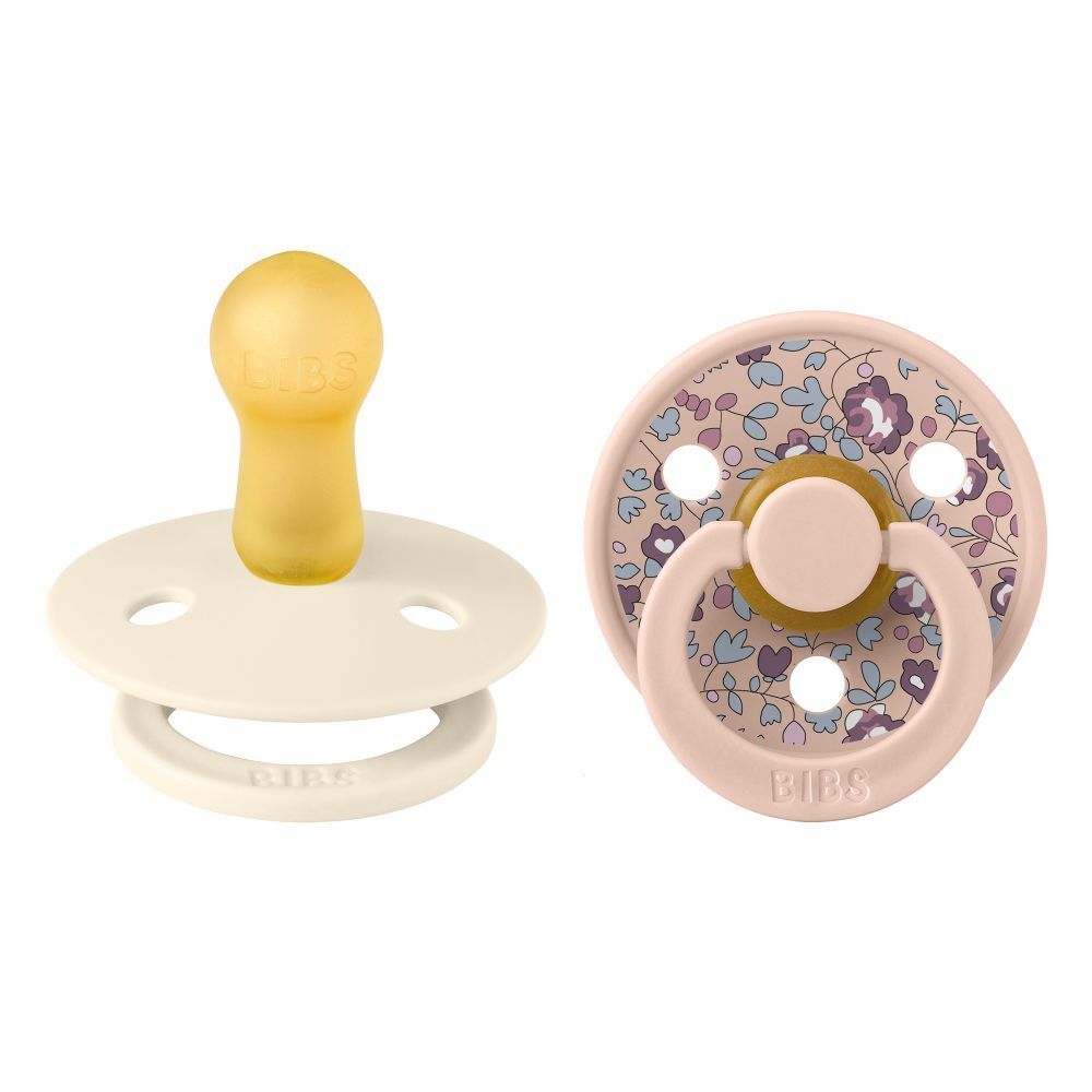 BIBS Fopspeen Liberty Eloise Blush Duo 6-18